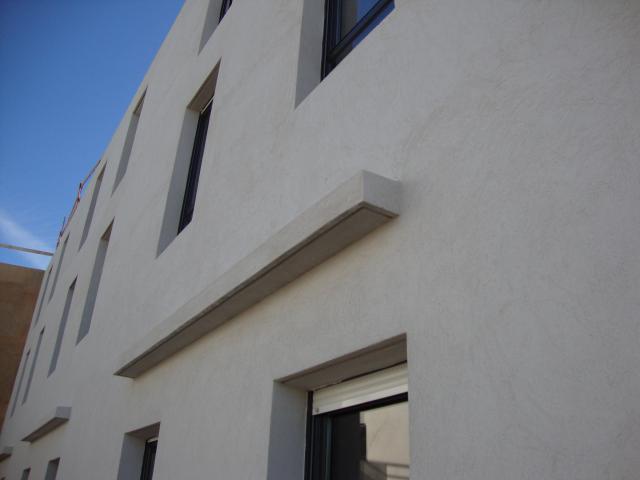 Façade immeuble à aubagne